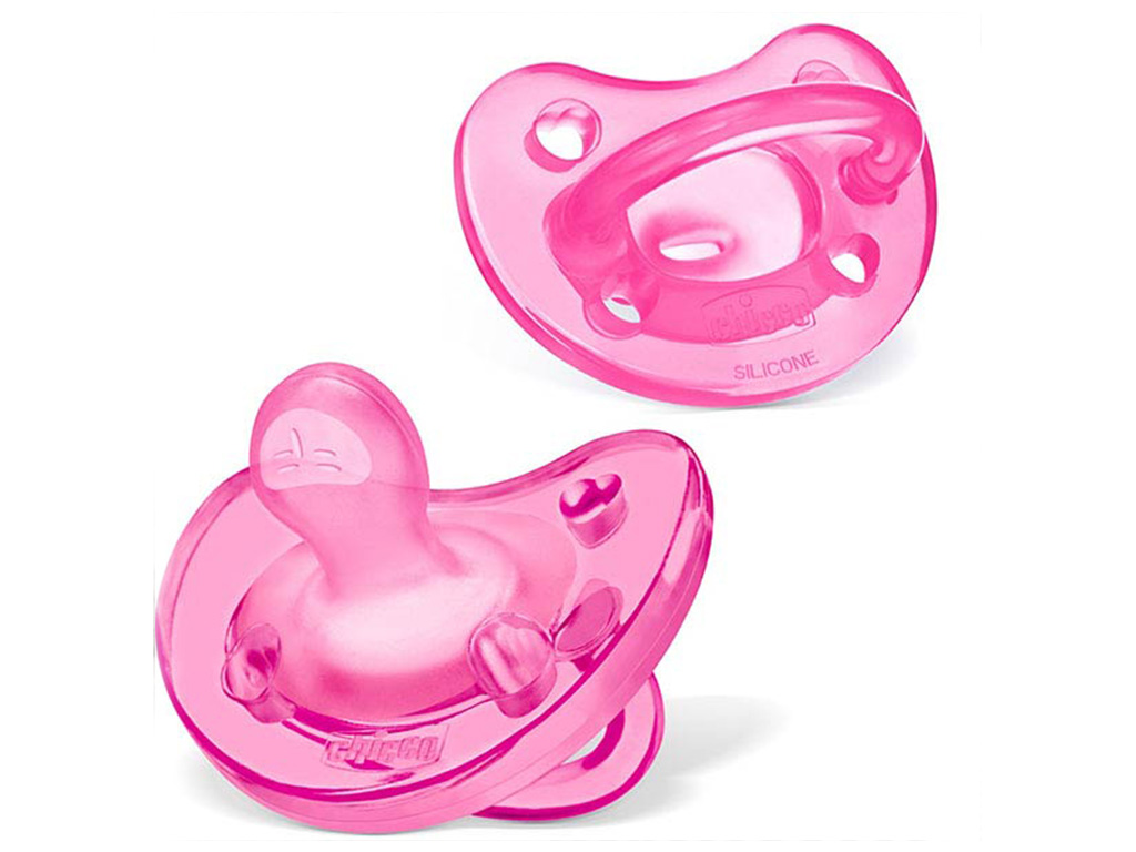 پستانک سیلیکونی ارتودنسی مدل فیزیو سافت 0 الی 6 ماه چیکو CHICCO