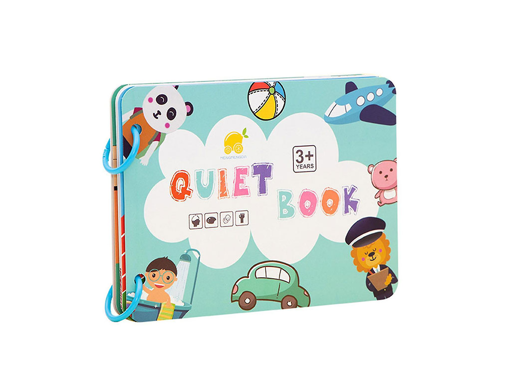 کتاب آموزشی Quite Book-Daily Life مدل بیزی بوک مونته سوری