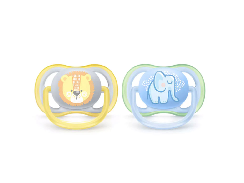 پستانک دو عددی 6-0 ماه Ultra air  فیلیپس اونت Philips Avent