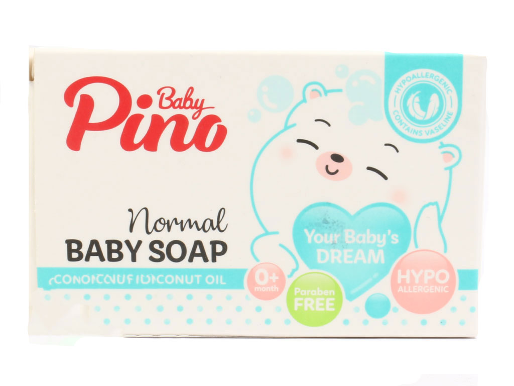 صابون نوزاد و کودک پوست های نرمال پینو بیبی pino baby
