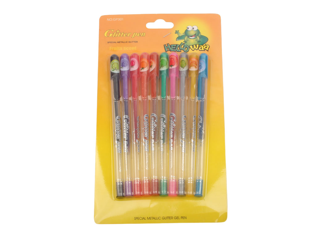 خودکار رنگی اکلیلی (10رنگ)