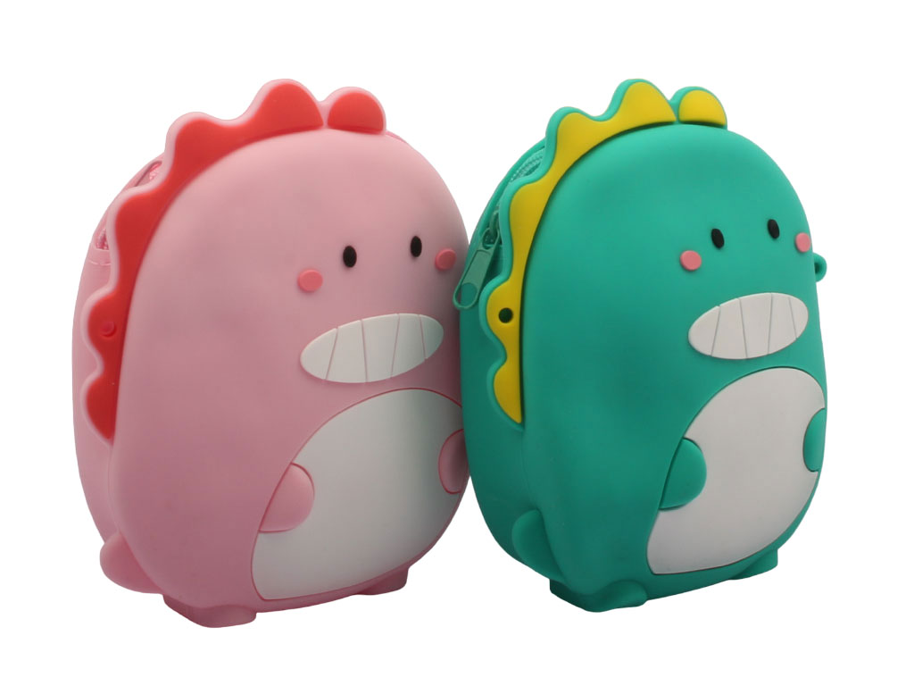 کیف سیلیکونی مدل پاپ ایت طرح دایناسور