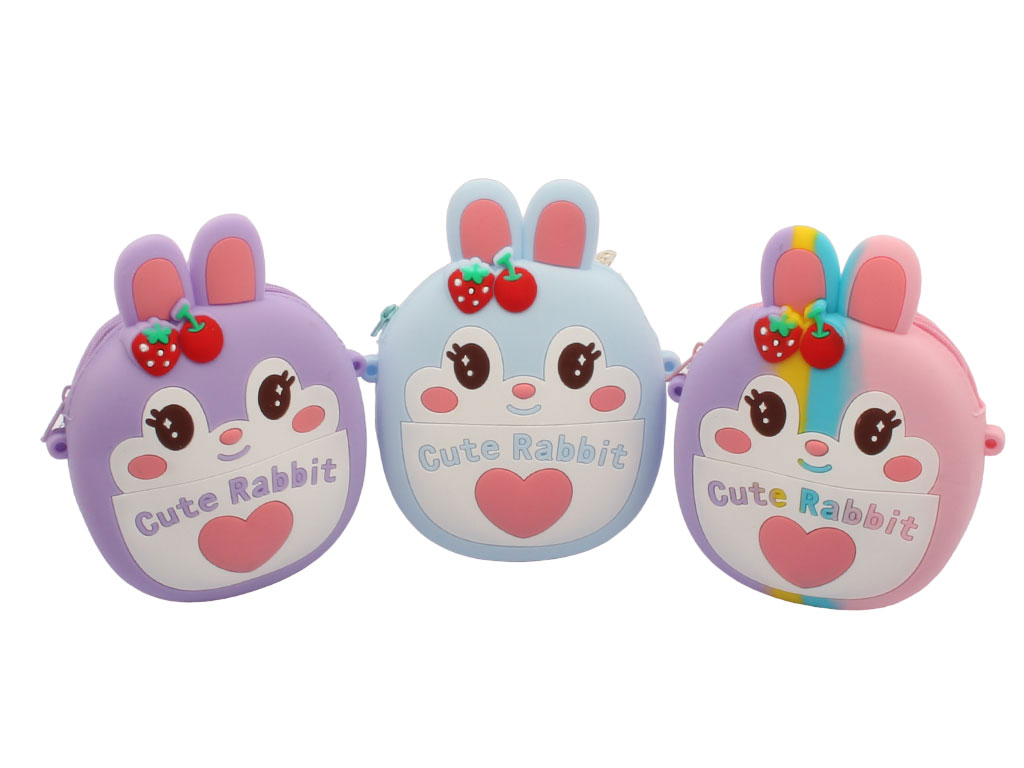 کیف سیلیکونی مدل پاپ ایت طرح خرگوش