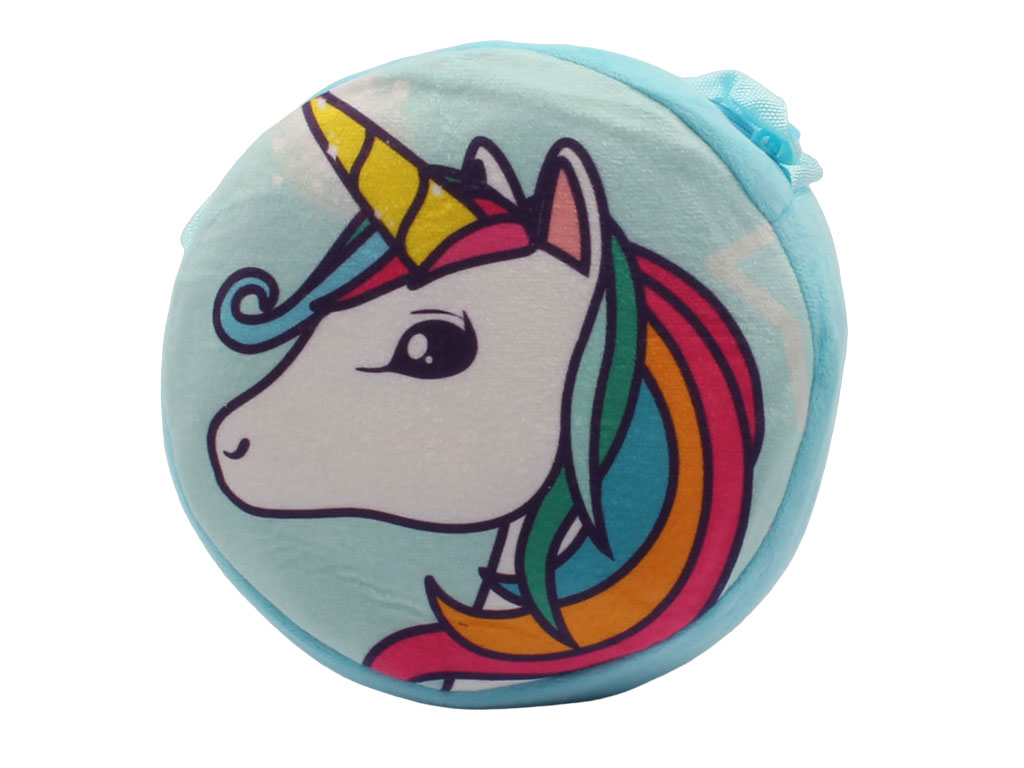 کیف گرد پولیشی دخترانه اسب تک شاخ