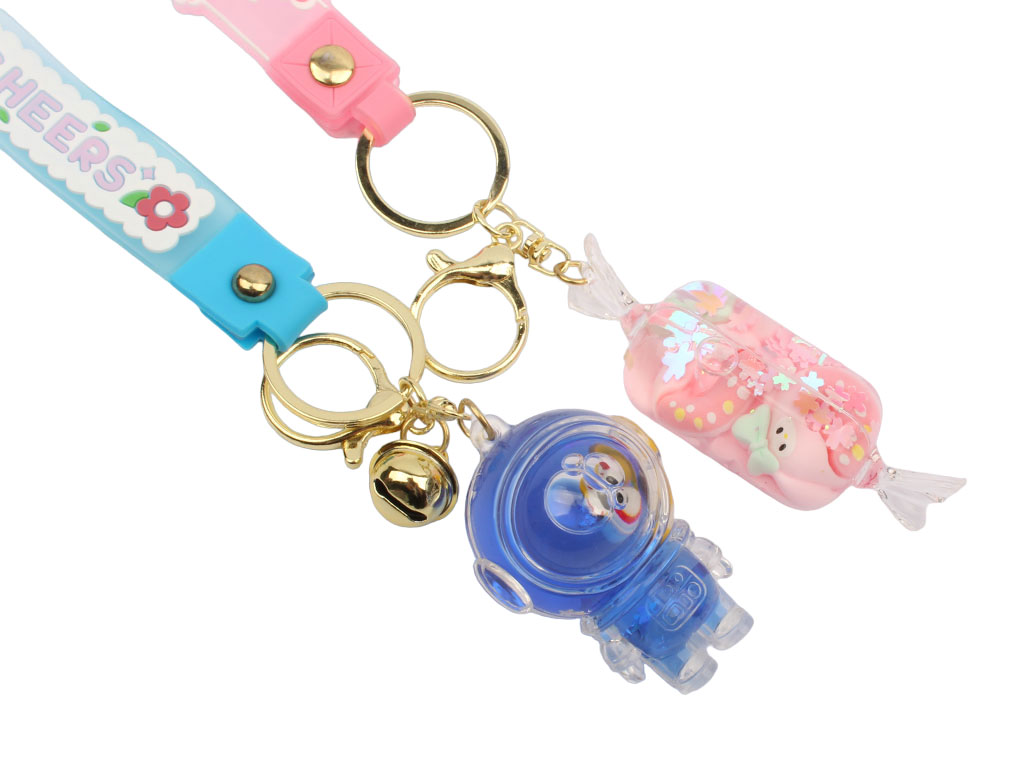 جاکلیدی آکواریومی طرح فضانورد و آبنبات فانتزی