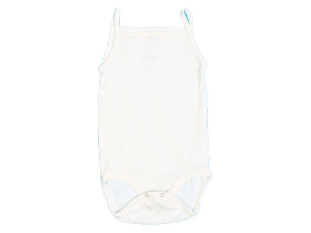 بادی دخترانه مدل بندی شیری رنگ اچ اند ام H&M