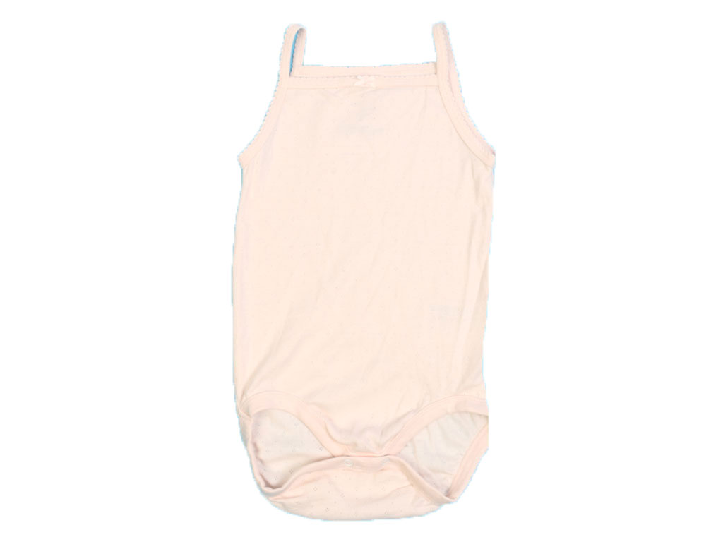 بادی دخترانه مدل بندی صورتی کمرنگ اچ اند ام H&M