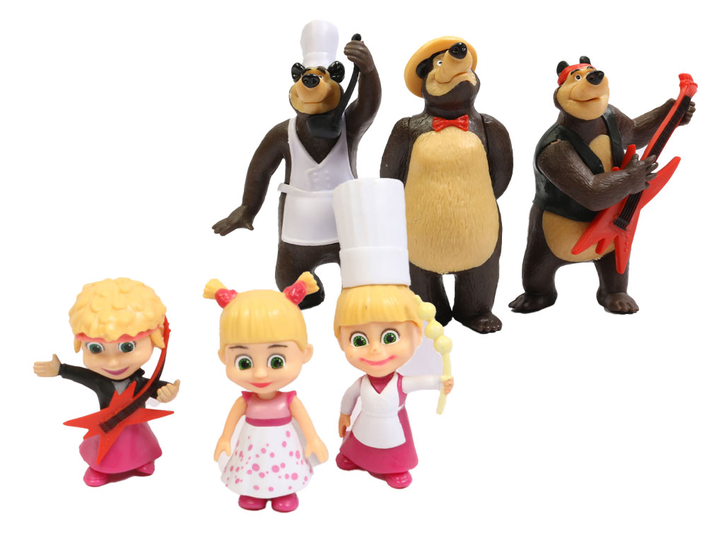 فیگور شخصیت های ماشا و میشا (تکی)