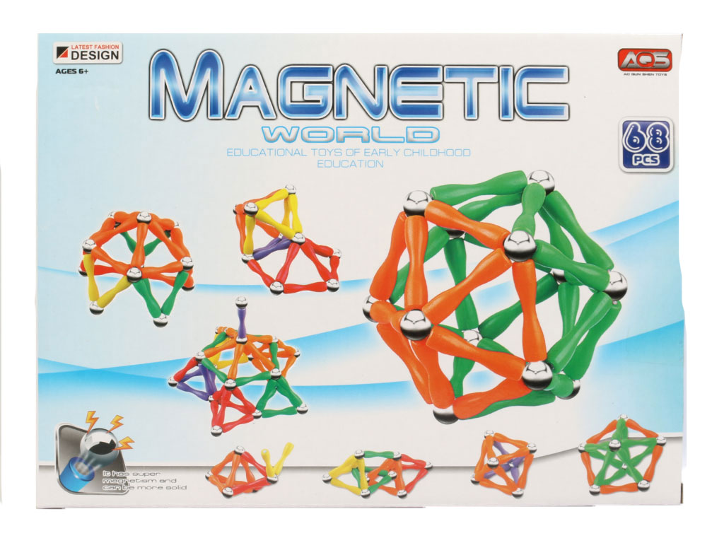 لگو مگ مغناطیسی 68 قطعه