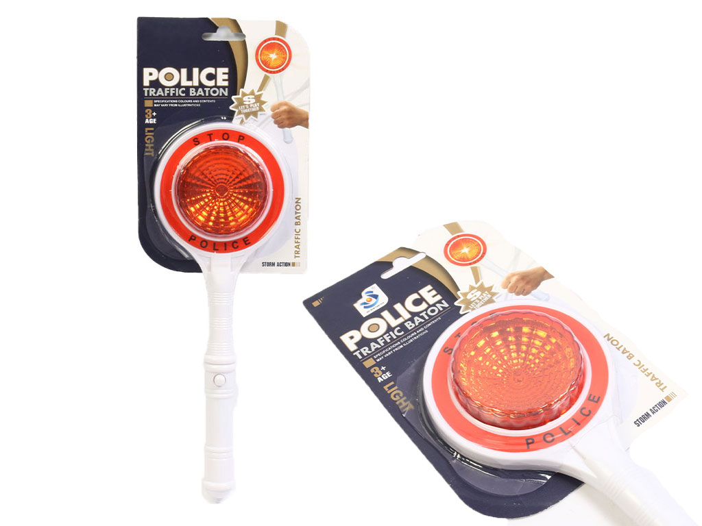 تابلو ایست چراغ دار پلیس اسباب بازی