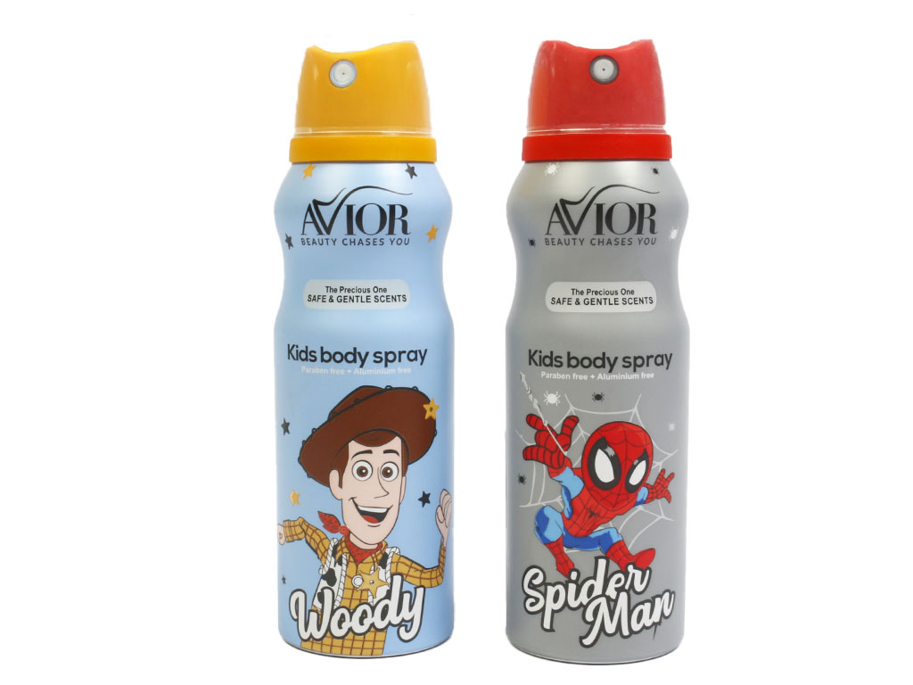 اسپری بدن کودک پسرانه avior حجم 140 میل