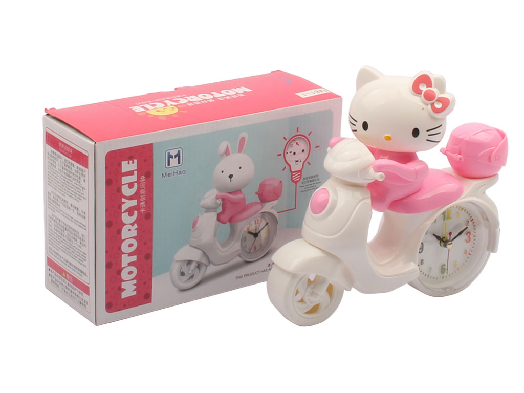 ساعت رومیزی هلوکیتی موتور سوار