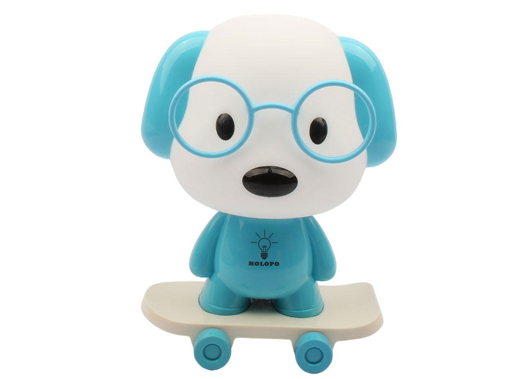 چراغ خواب اسکیت سوار طرح سگ Holopo