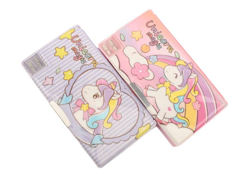 جامدادی کتابی دخترانه اسب تک شاخ