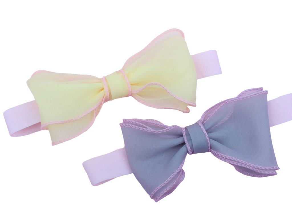 هدبند دخترانه پاپیونی (تا 4 سال)