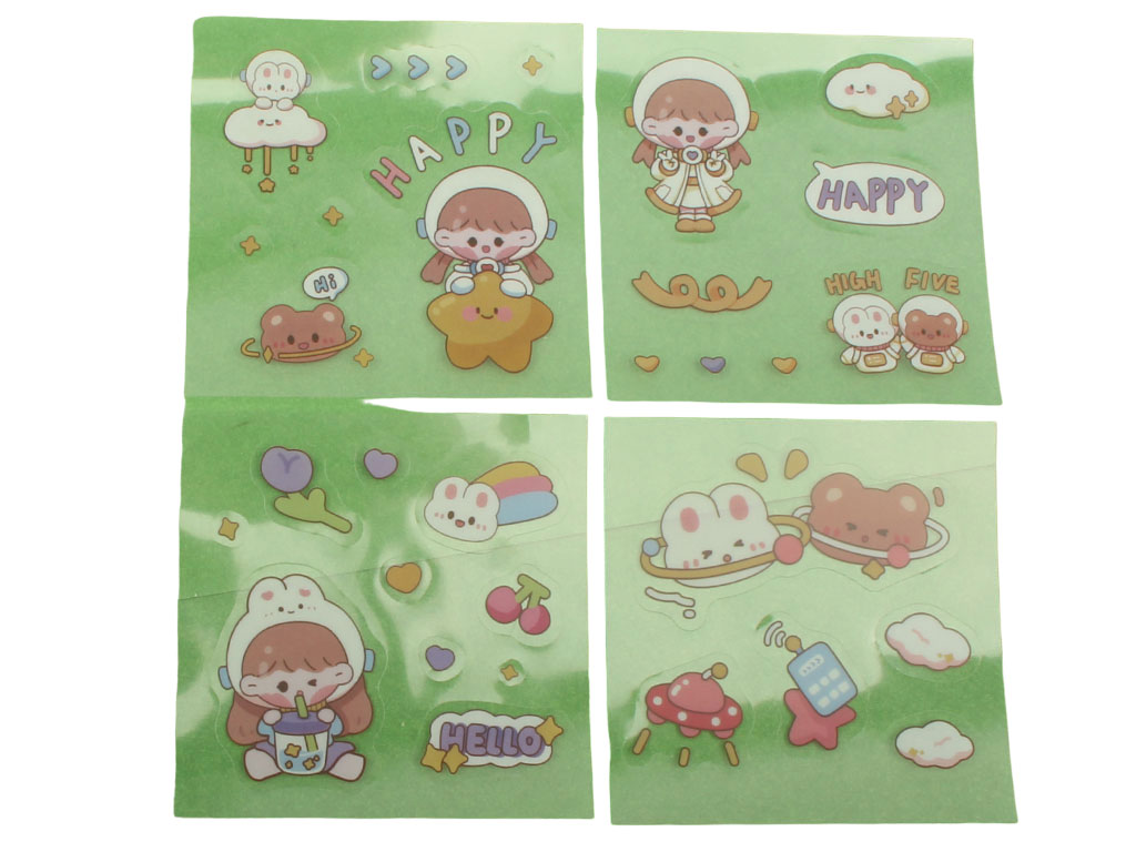 استیکر فانتزی فانی (4 عددی)