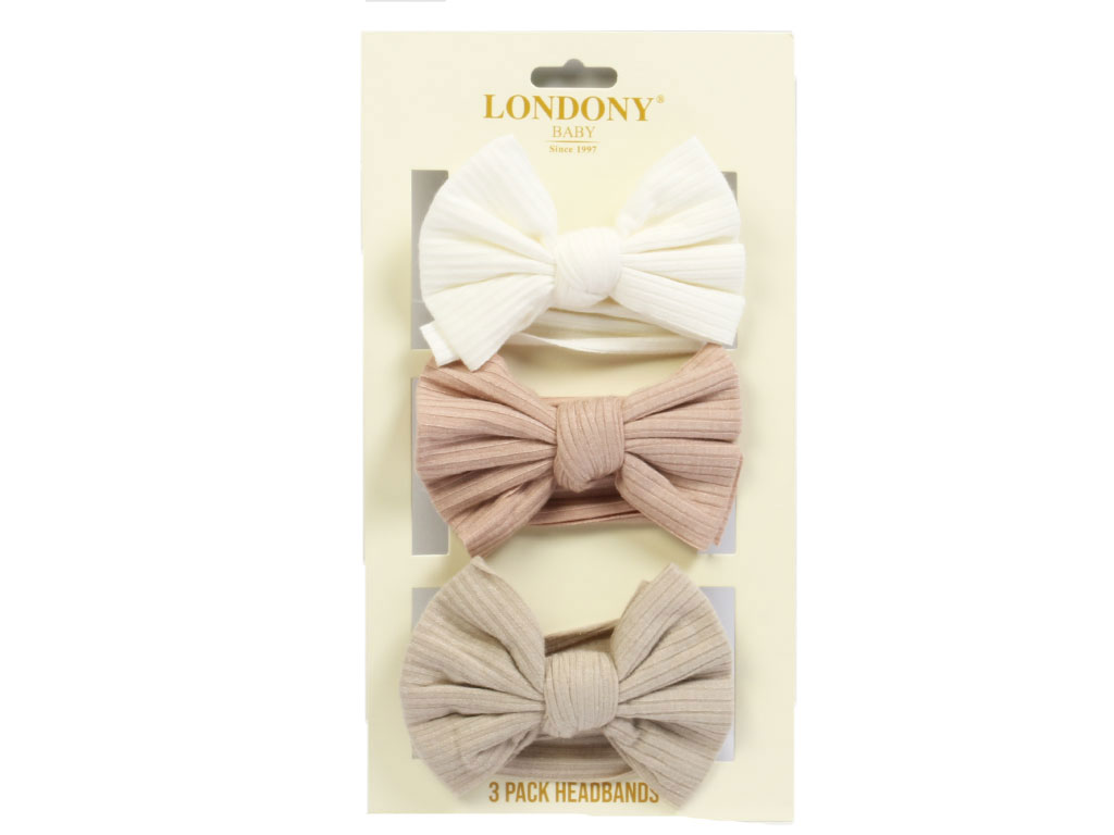 هدبند پاپیونی نوزادی مدل کبریتی