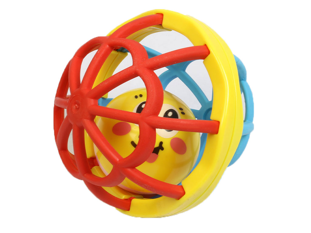 جغجغه توپی بزرگ  سیلیکونی منعطف نوزادی