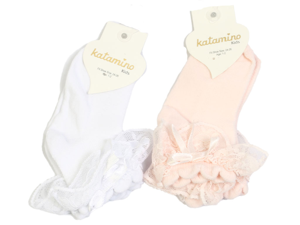 جوراب مچی لب تور برند کاتامینو katamino(1 الی 2 سال)