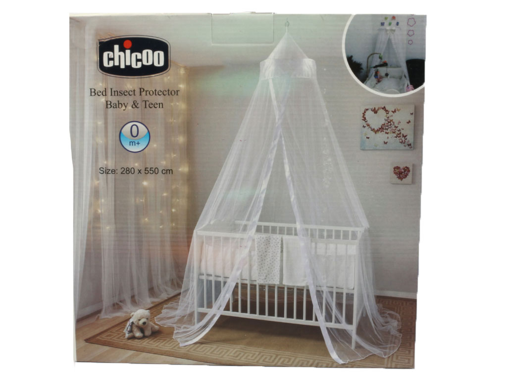 تور حریر بالای تخت کودک چیکو chicoo