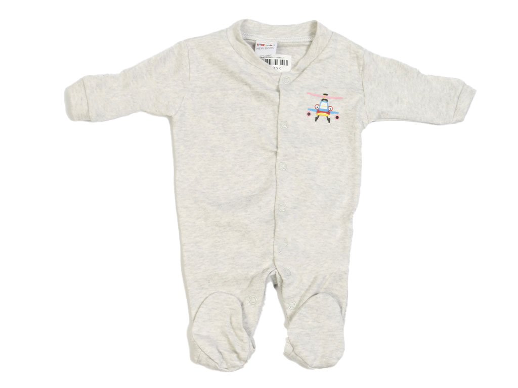 سرهمی جورابدار نوزادی پسرانه من هز man has