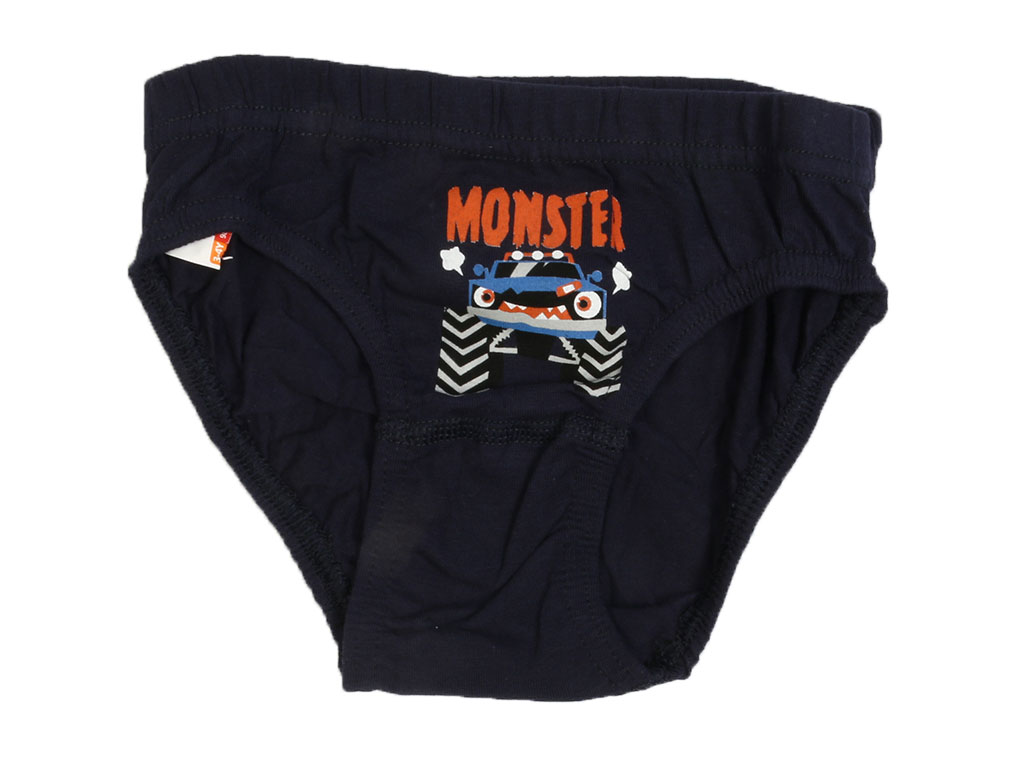 شورت اسلیپ پسرانه طرح دار 3 الی 10 سال دمی domi