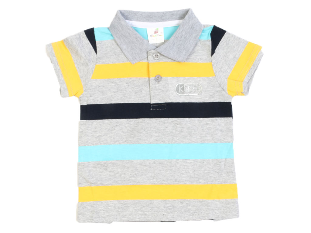 تیشرت آستین کوتاه نوزاد و کودک پسرانه چند رنگ کیدز kids