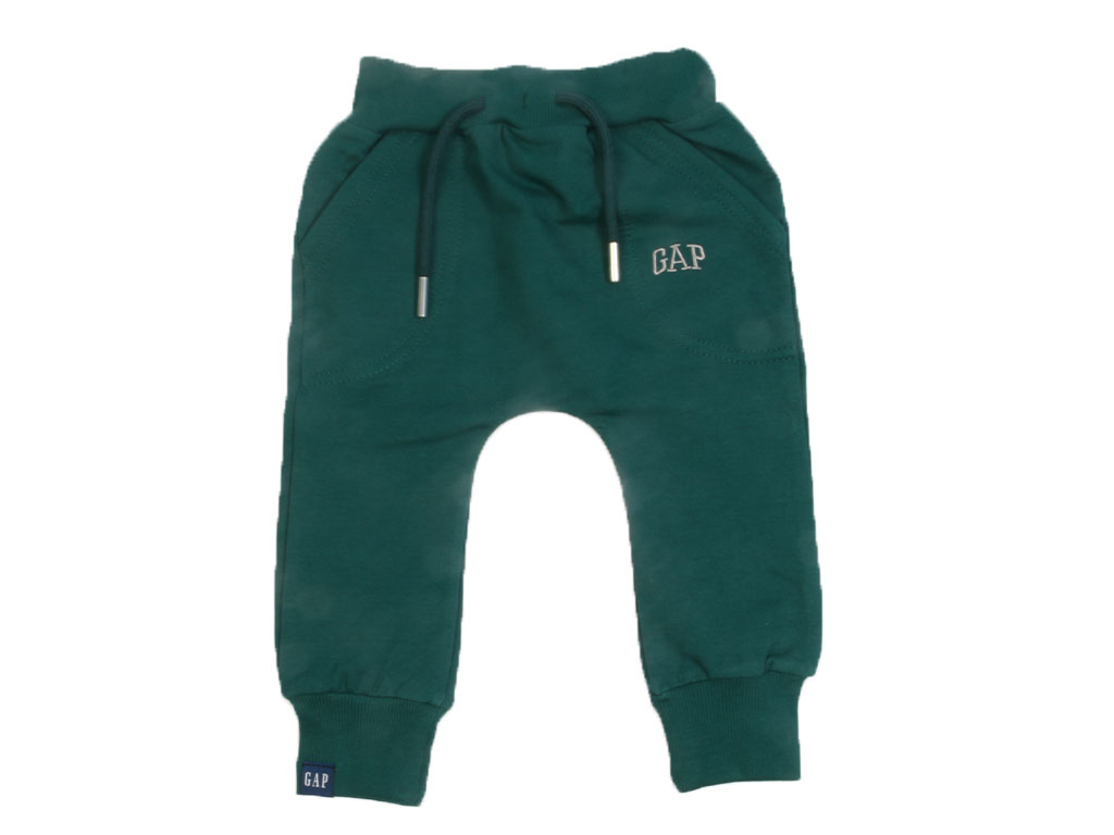 شلوار اسلش پسرانه دورس دو نخ رنگ سبز کله غازی گپ GAP