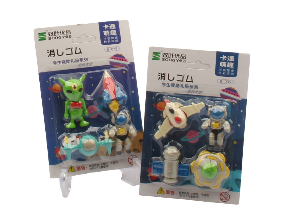 پاک کن فانتزی 4 عددی طرح فضانورد