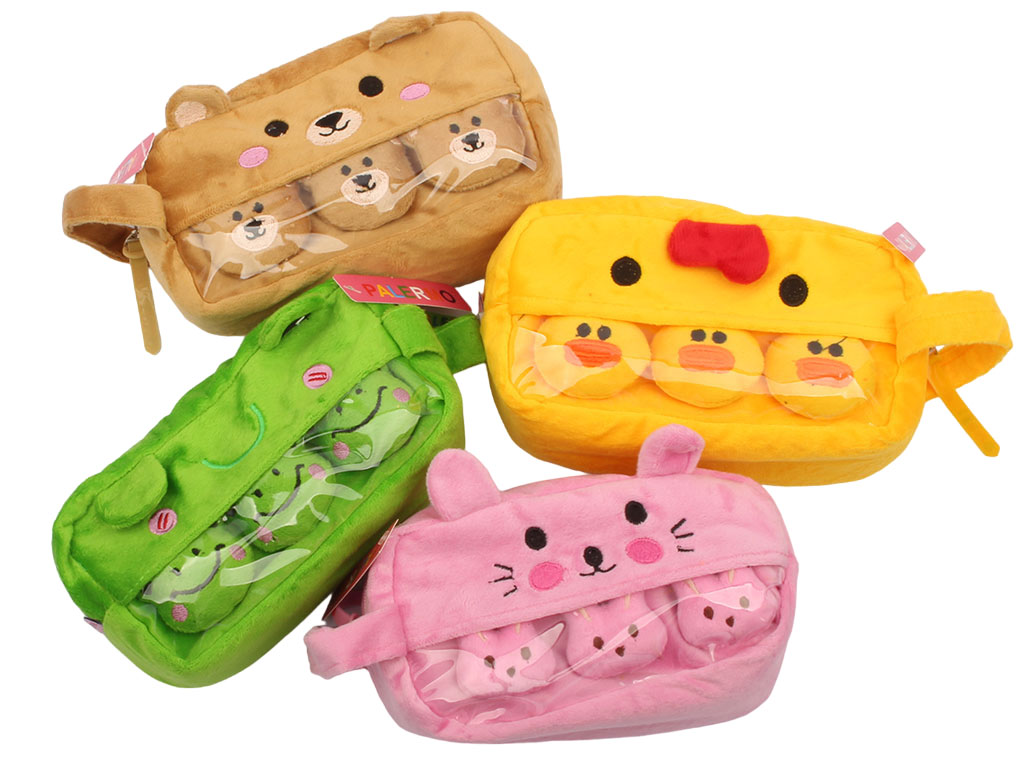 جامدادی پولیشی عروسکی طرح حیوانات