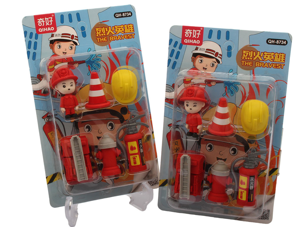 پاک کن فانتزی 6 عددی طرح آتشنشان