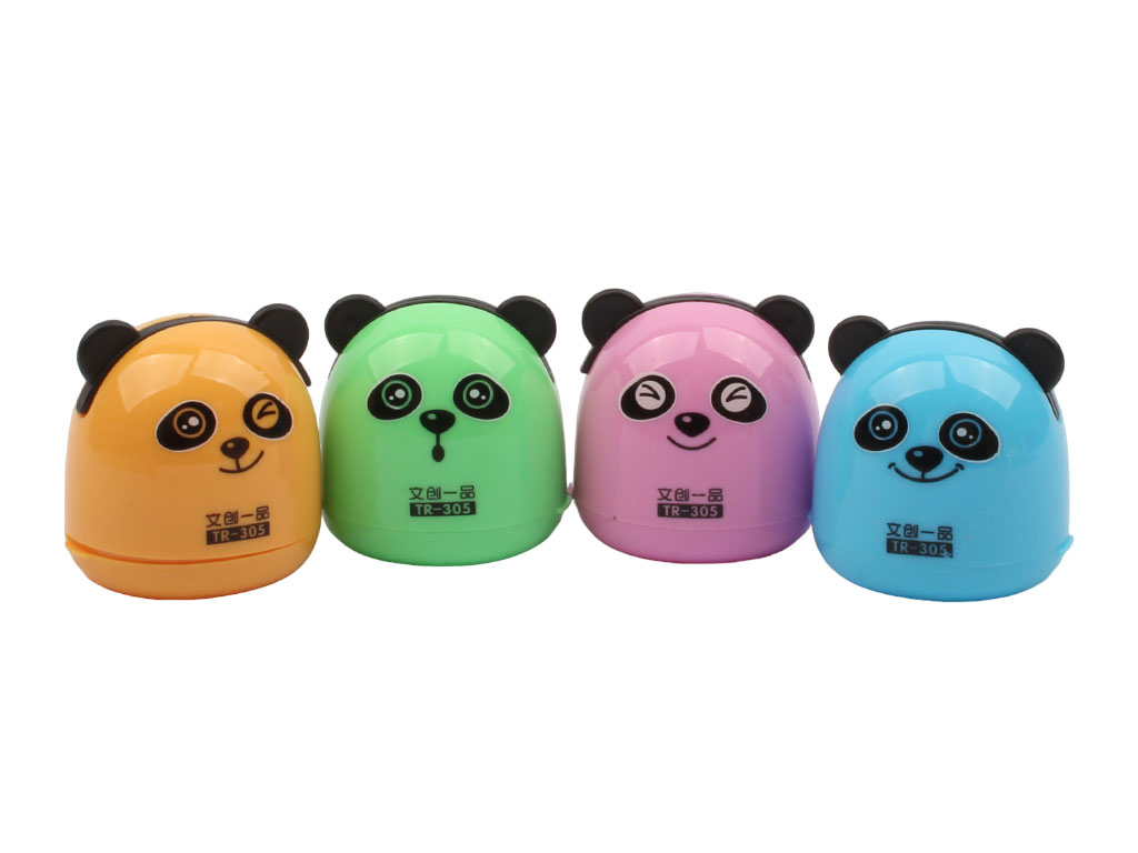 تراش مخزن دار فانتزی طرح خرس پاندا