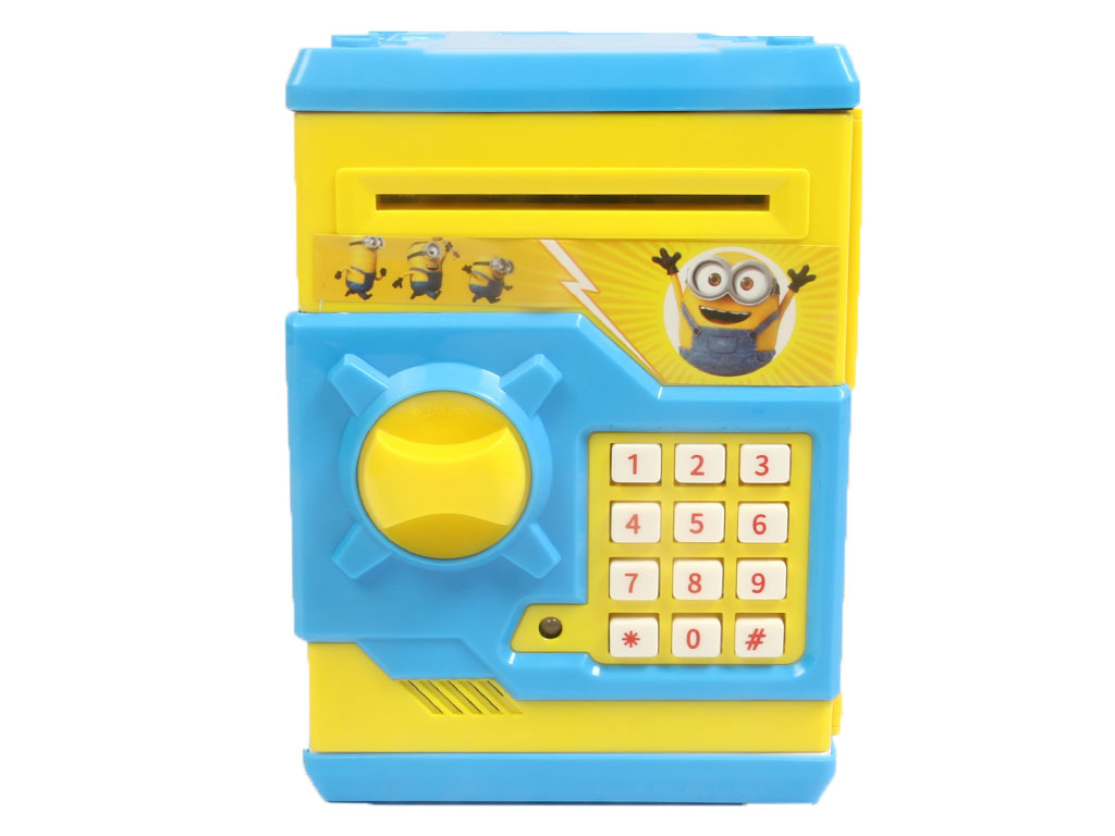 قلک مدل گاو صندوق رمزدار موزیکال اسباب بازی طرح شخصیت های کارتونی