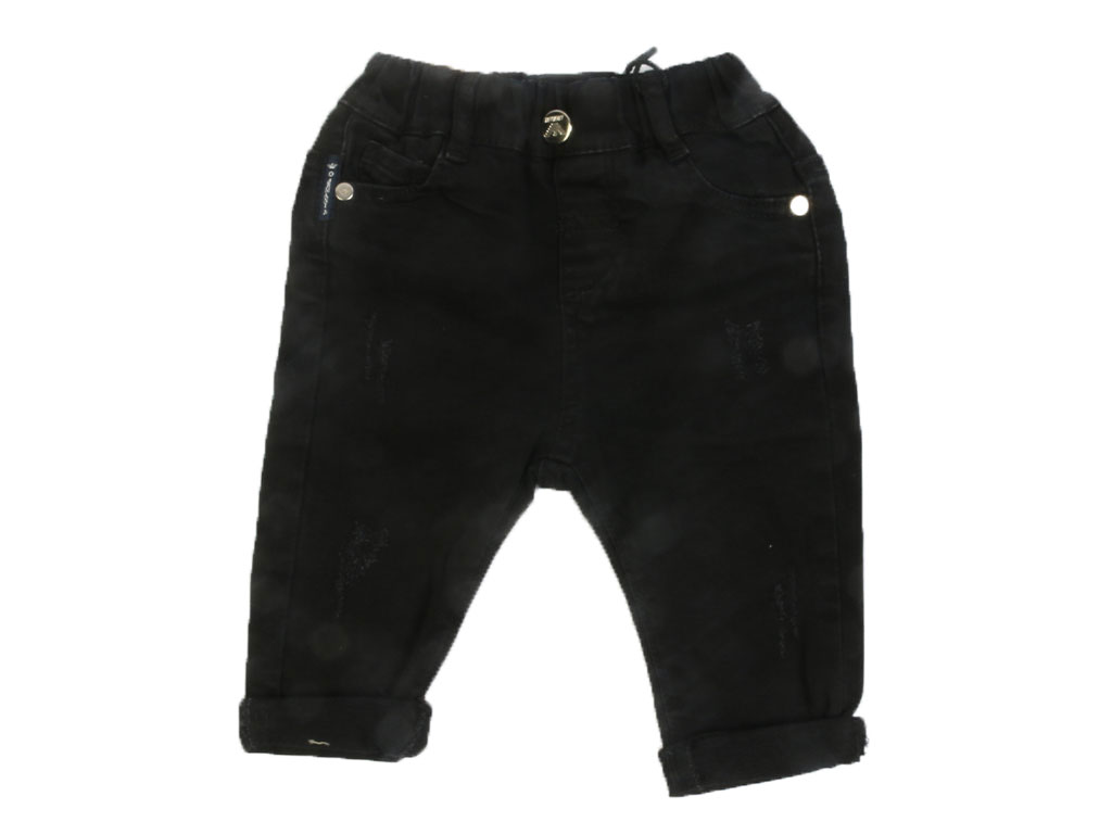 شلوار جین پسرانه مشکی رنگ آرمانی بیبی Armani baby