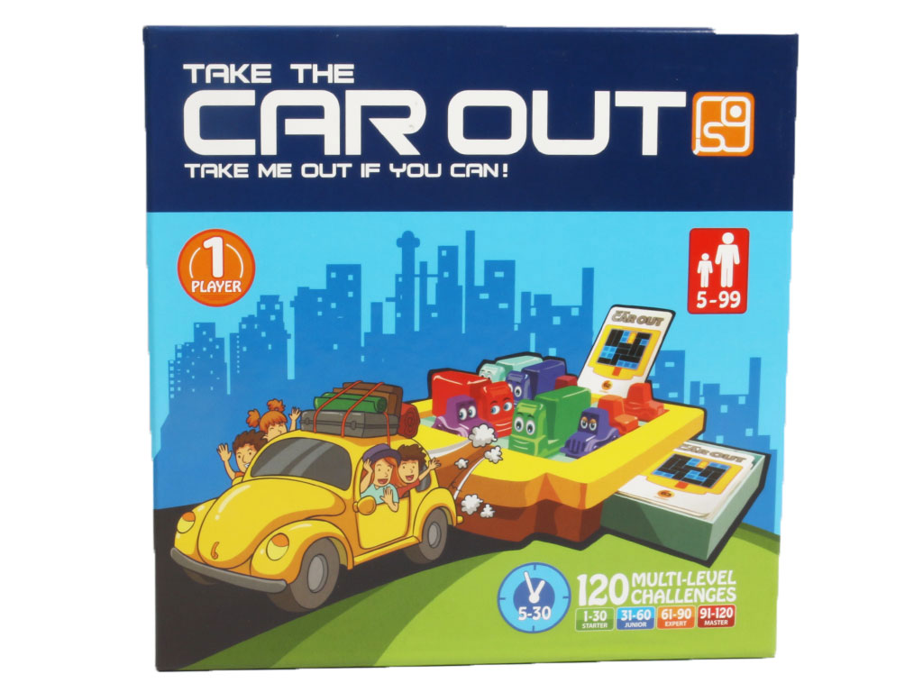 بازی فکری کار اوت CAR OUT فکرانه با 120 چالش در سطح های مختلف