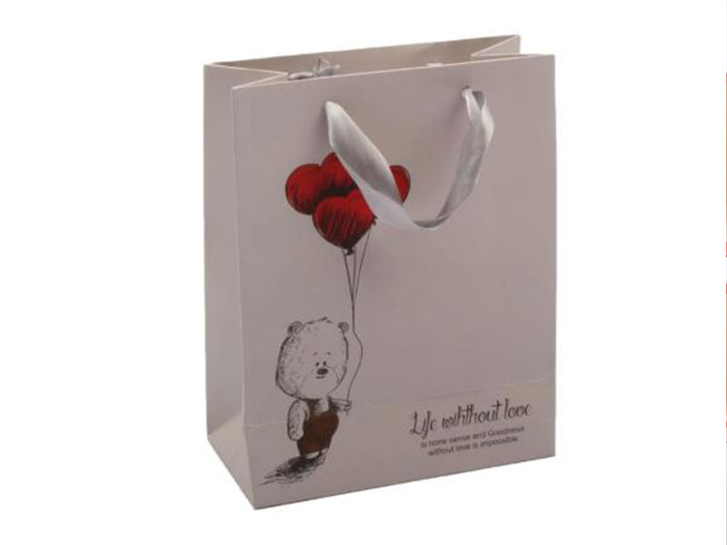 پاکت هدیه طرح خرس و قلب