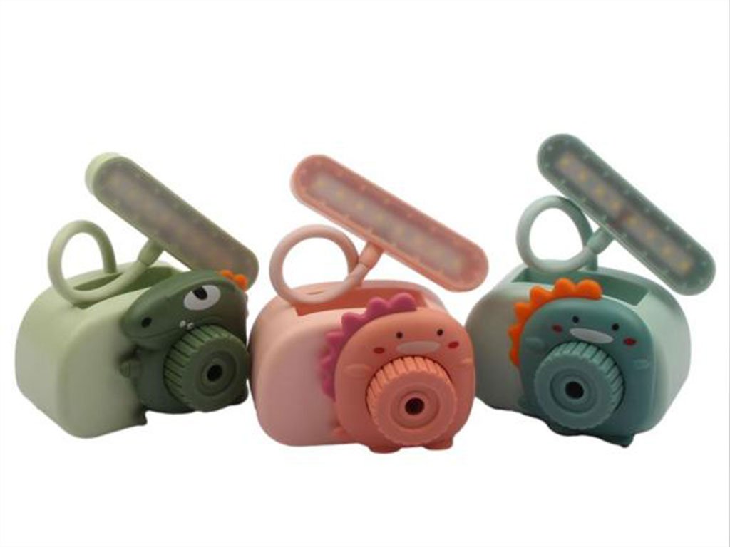 چراغ مطالعه کودک طرح دایناسور به همراه تراش