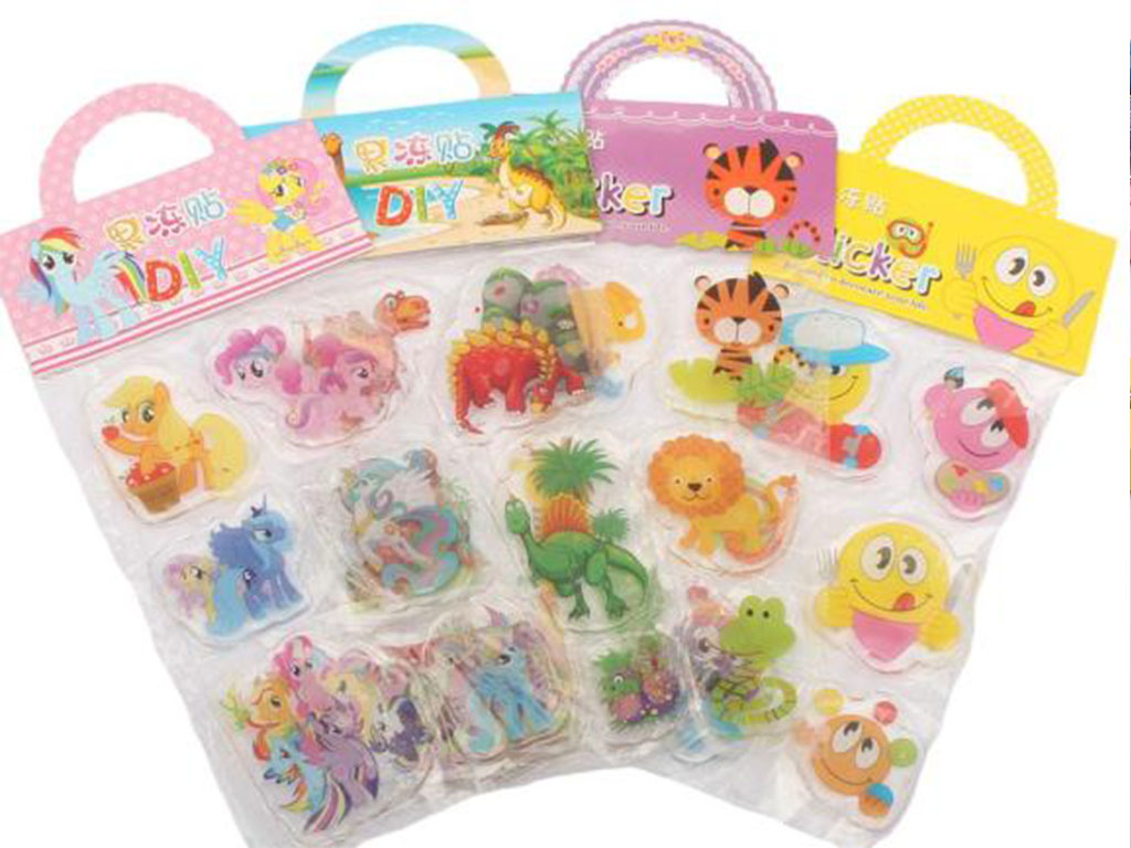 استیکر ژله ای فانتزی