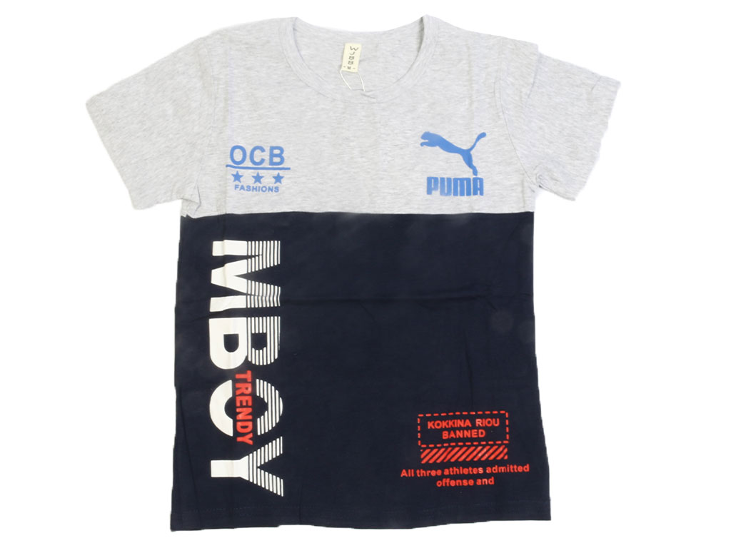 تیشرت آستین کوتاه پسرانه