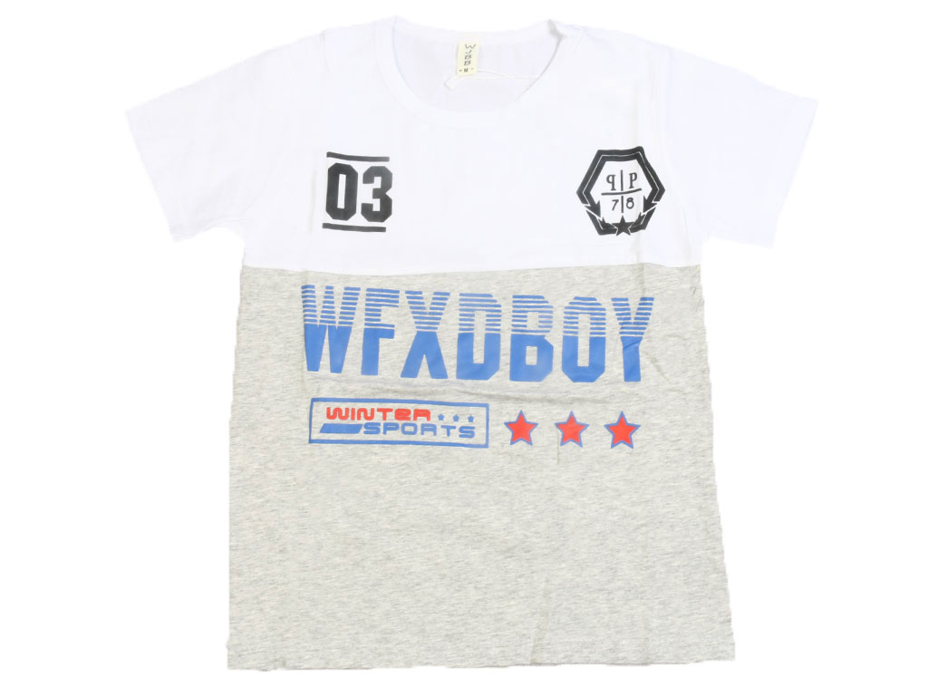 تیشرت آستین کوتاه پسرانه