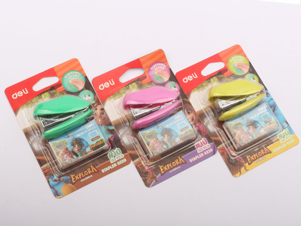 دستگاه منگنه و سوزن منگنه Deli(سایز کوچک)