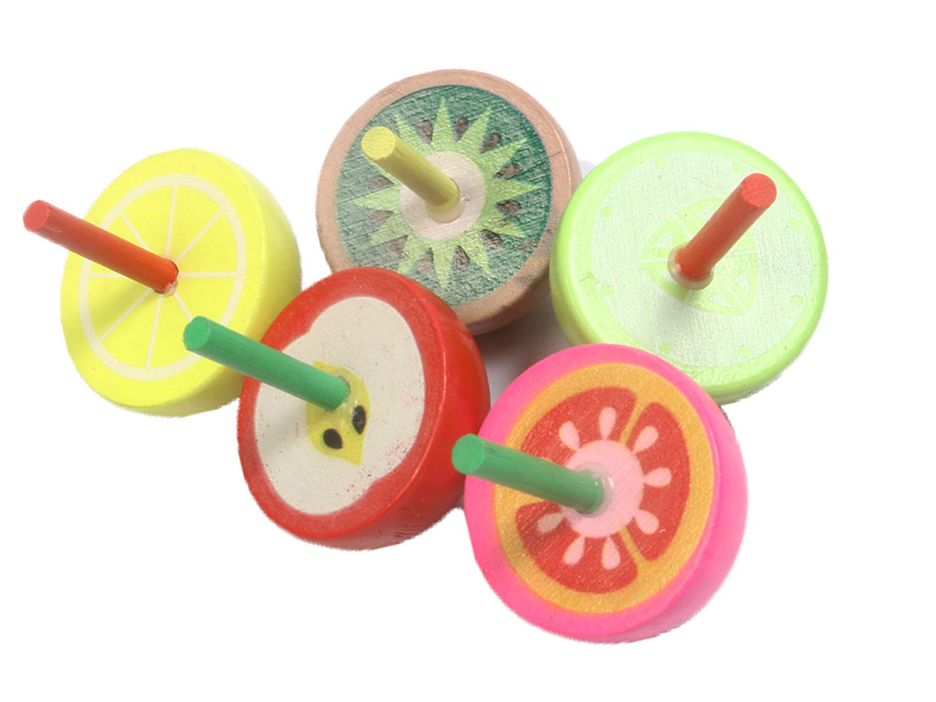 فرفره چوبی طرح میوه