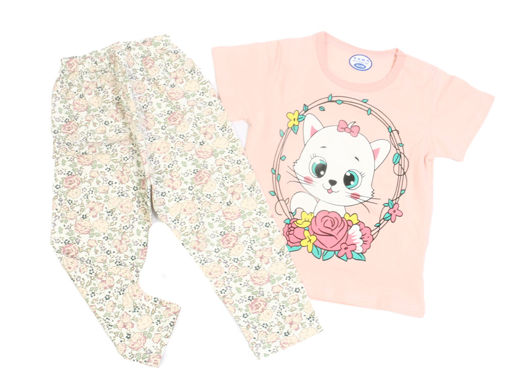 تیشرت و شلوار راحتی دخترانه