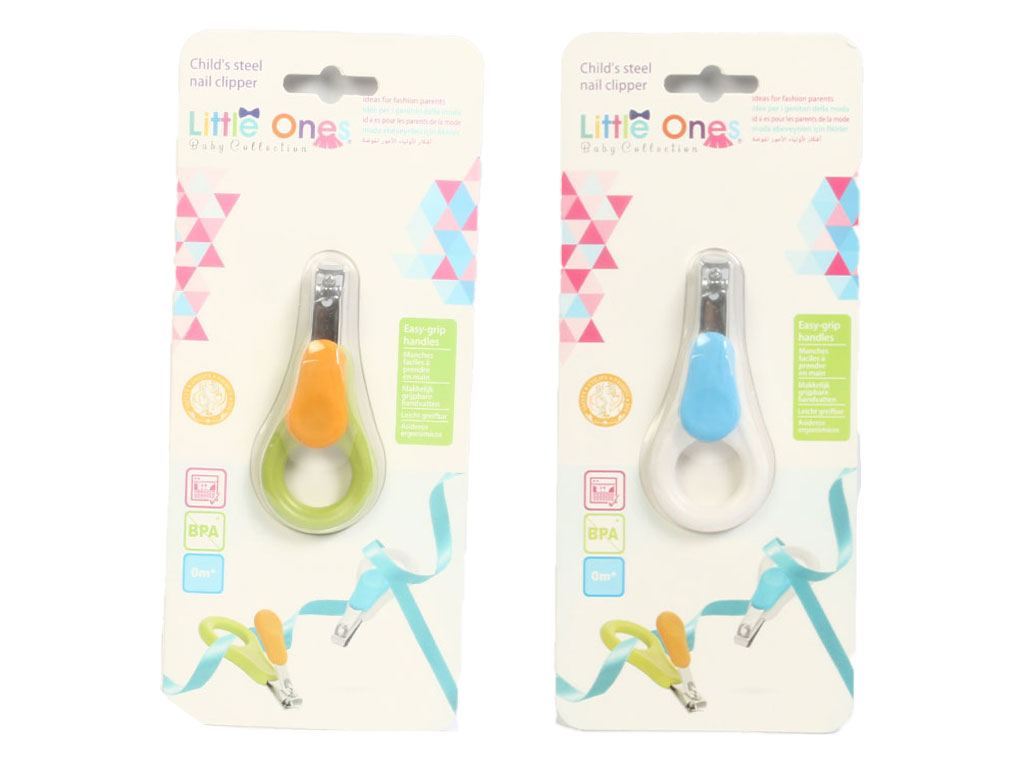 ناخن گیر نوزادی دسته سیلیکونی لیتل وانز  little ones