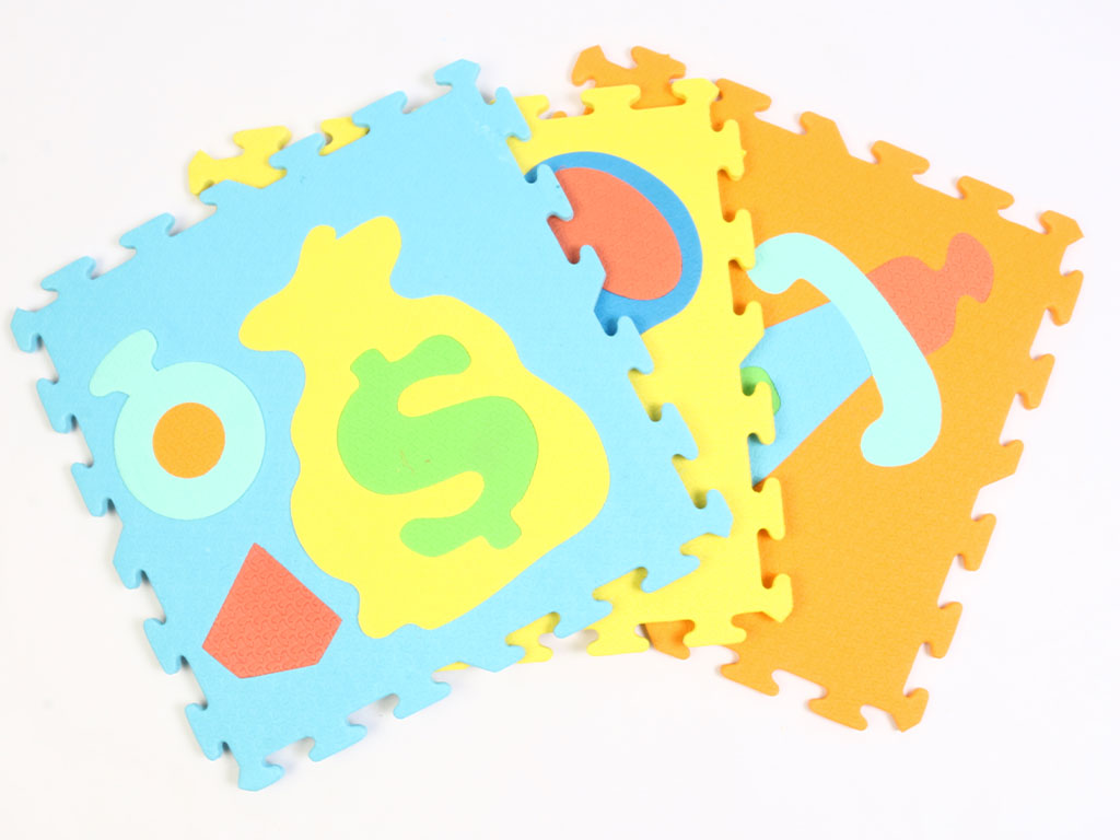 کفپوش پازلی اتاق کودک 9 تکه طرح دزدان دریایی