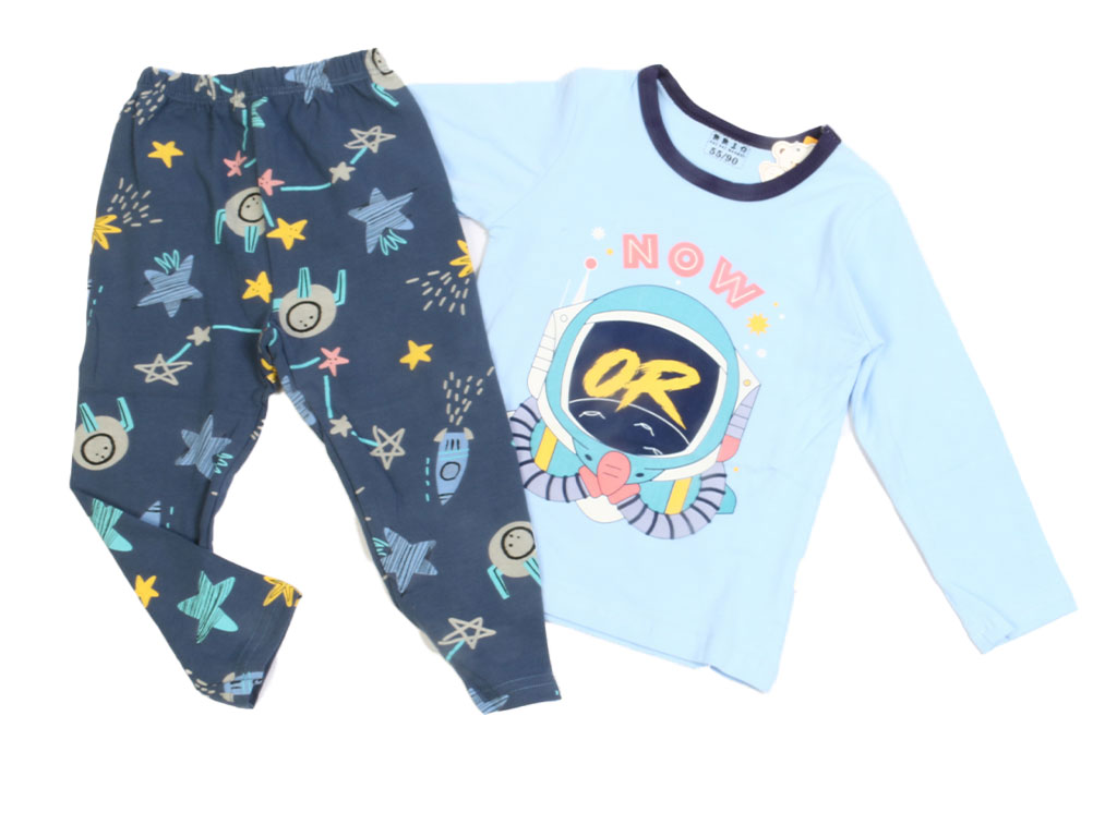 بلوز و شلوار راحتی پسرانه طرح فضانورد