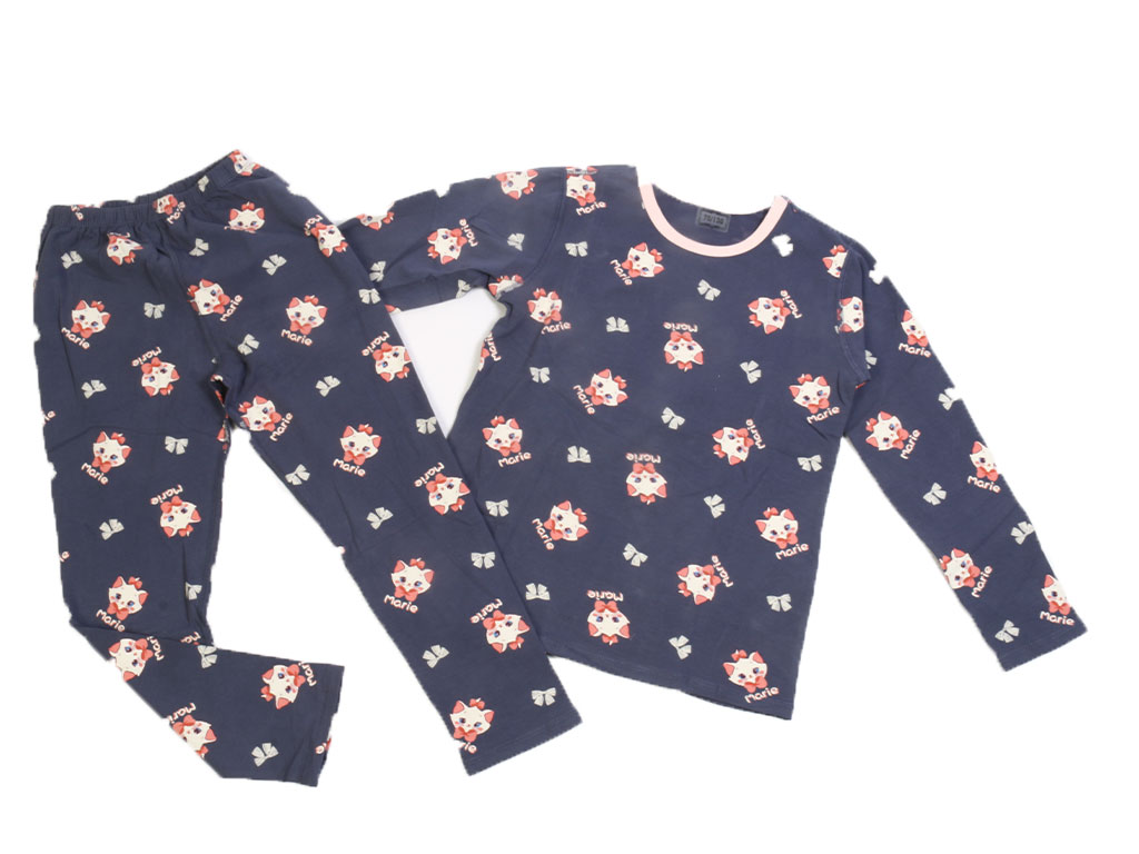 بلوز و شلوار راحتی دخترانه طرح کیتی