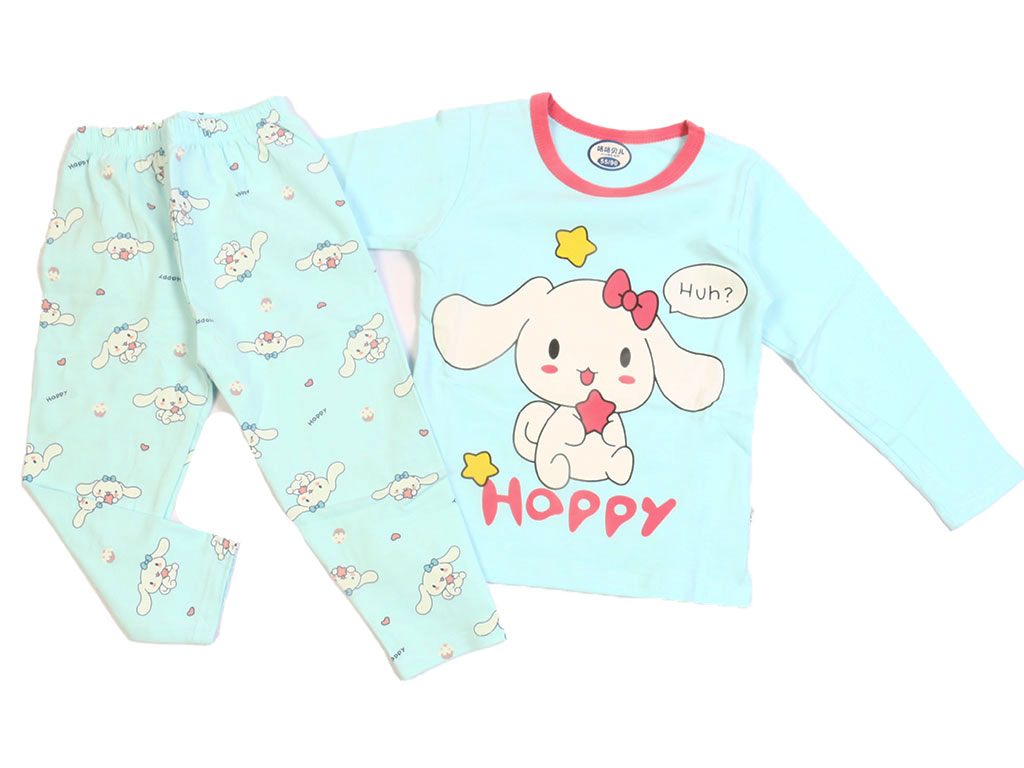 بلوز و شلوار راحتی دخترانه طرح خرگوش