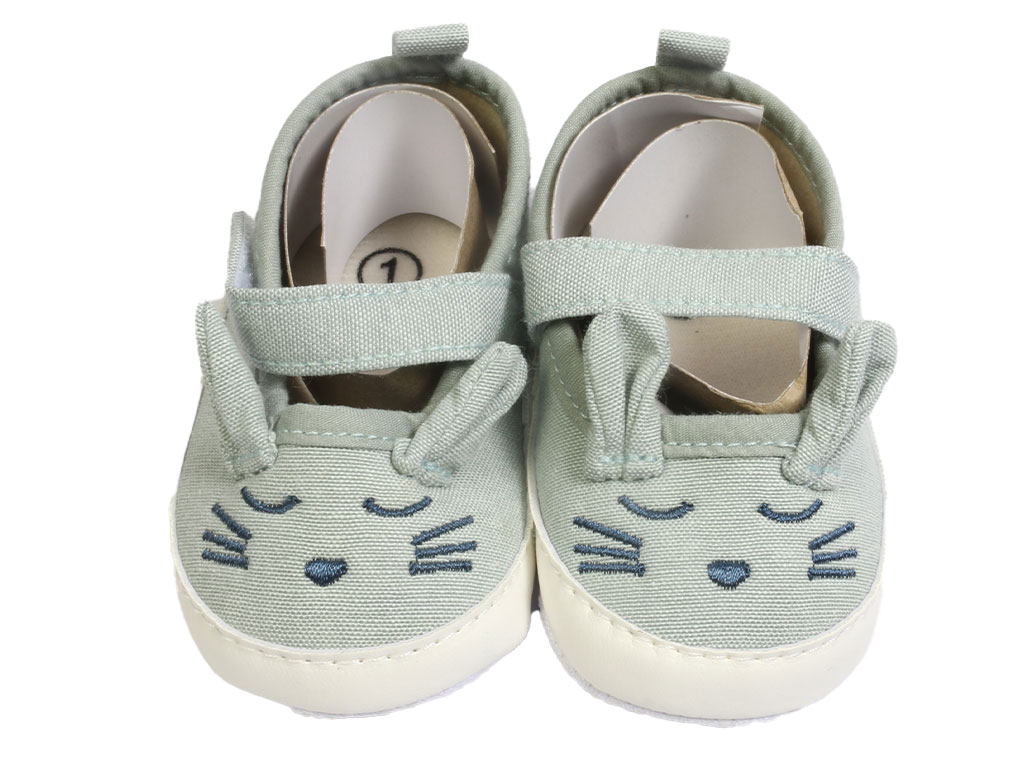 پاپوش استپ دار نوزادی دخترانه طرح خرگوش