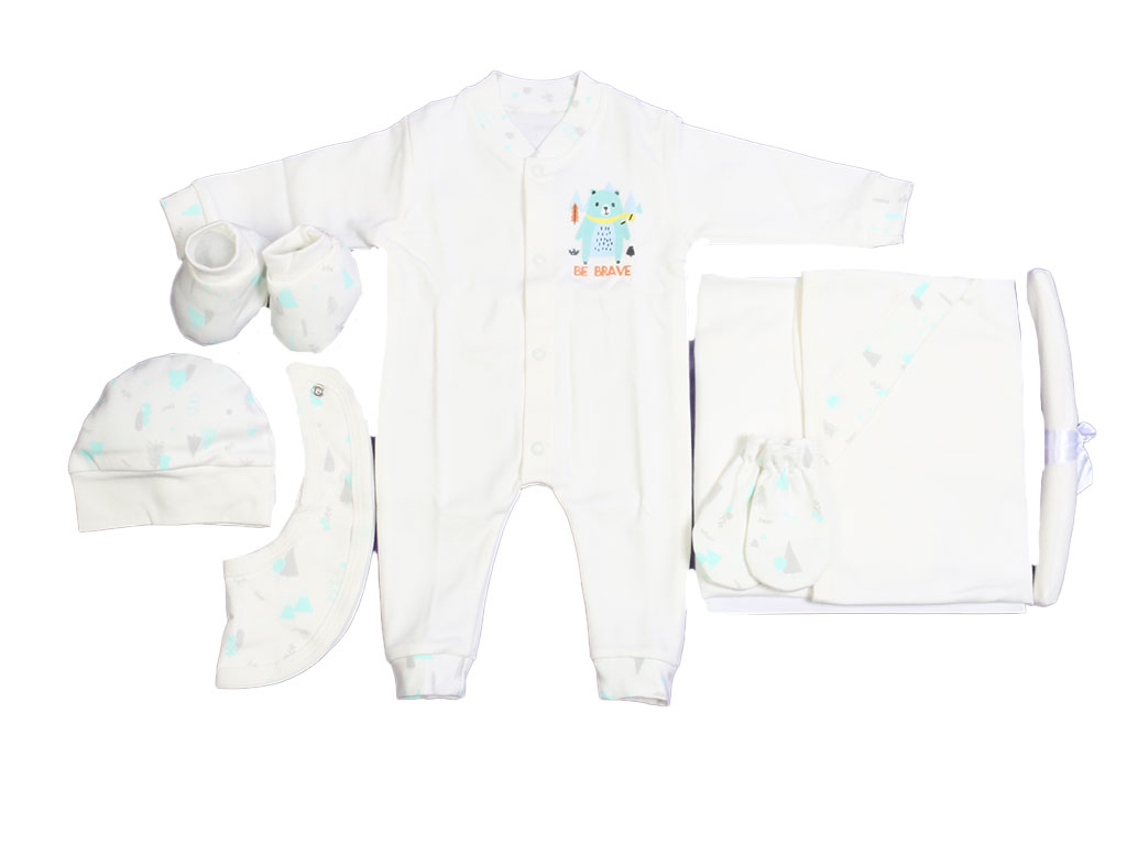 ست شش تکه بیمارستانی نوزادی طرح خرس مادرکر mother care